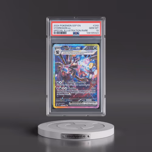 2024 Pokémon Ssp EN-Surging Sparks #240 Hydreigon EX - Holo Special Illustration Rare (PSA 10 GEM MI