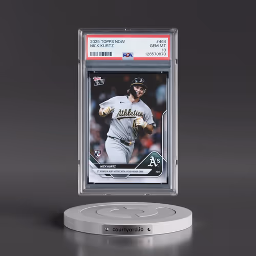 2025 Topps Now #464 Nick Kurtz (PSA 10 GEM MINT)
