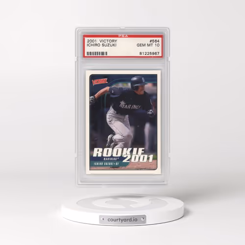 2001 Upper Deck Victory #564 Ichiro Suzuki (PSA 10 GEM MINT)