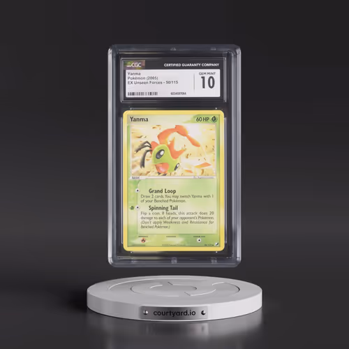 2005 EX Unseen Forces #50/115 Yanma (CGC 10 GEM MINT)