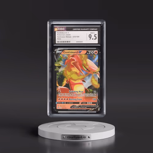 2020 Darkness Ablaze #033/189 Centiskorch V - Holo (CGC 9.5 MINT+)
