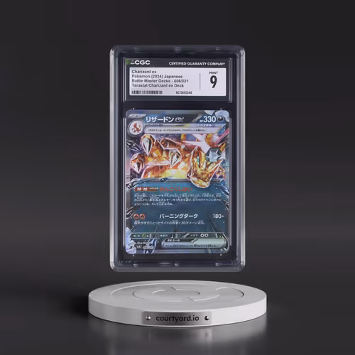 2024 Battle Master Decks #006/021 Charizard ex - Terastal Charizard ex Deck (svJL) (Holo) (CGC 9 MIN