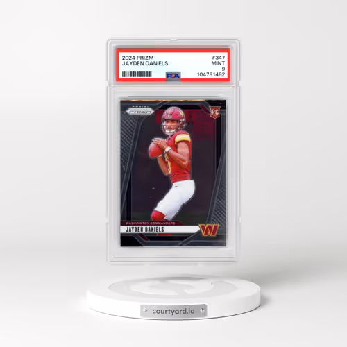 2024 Panini Prizm #347 Jayden Daniels (PSA 9 MINT)