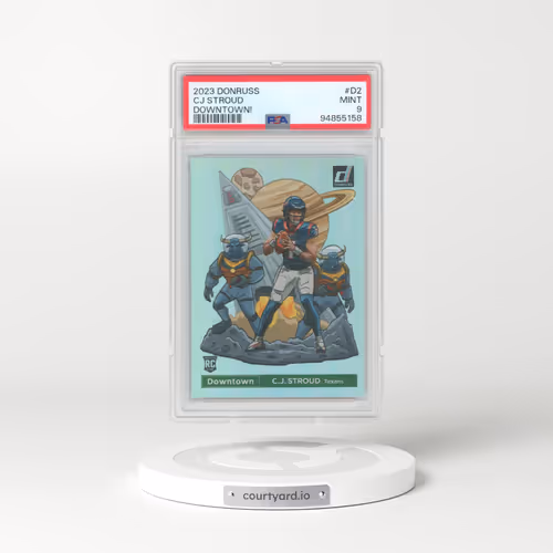 2023 Panini Donruss Downtown! #D2 CJ Stroud (PSA 9 MINT)