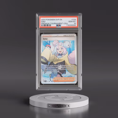 2024 Pokémon Svp EN-SV Black Star Promo #124 Iono - Iono Premium Tournament Collection (PSA 10 GEM M