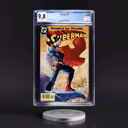 Superman #204 CGC 9.8 White Pages (DC Comics, 6/04) - Universal