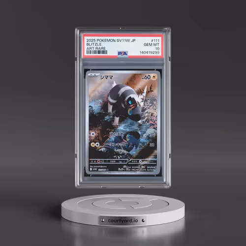 2025 Pokémon Sv11w-White Flare #111 Blitzle - Art Rare (PSA 10 GEM MINT)