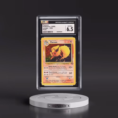 1999 Jungle #3/64 Flareon - Holo (CGC 6.5 EX-NM+)
