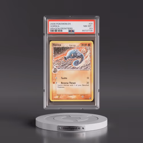 2006 Pokémon EX Dragon Frontiers #31 Horsea (PSA 8.5 NM-MT+)