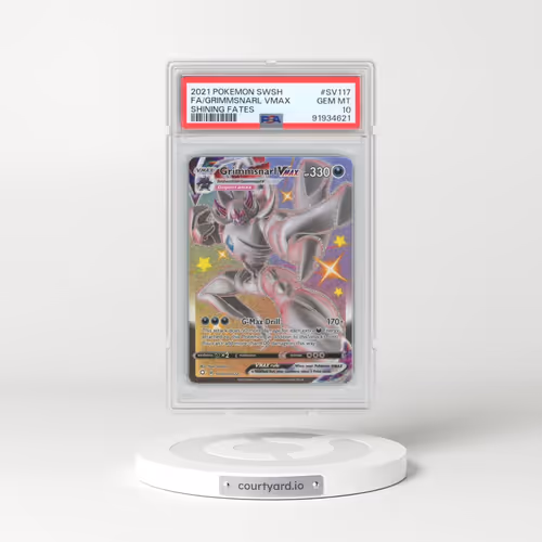 2021 Pokémon Sword & Shield Shining Fates #SV117 Grimmsnarl Vmax - Full Art (PSA 10 GEM MINT)
