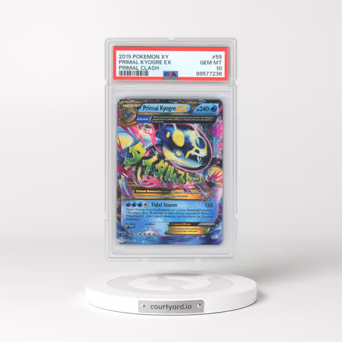 2015 Pokémon XY Primal Clash #55 Primal Kyogre EX - Holo (PSA 10 GEM MINT)