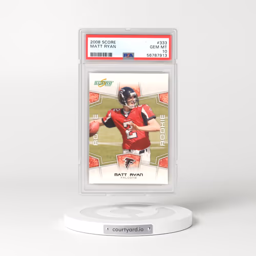 2008 Score #333 Matt Ryan (PSA 10 GEM MINT)
