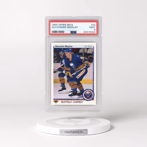 1990 Upper Deck #24 Alexander Mogilny (PSA 9 MINT)
