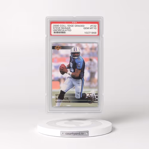 2000 Collector's Edge Graded #132 Steve McNair - Uncirculated (PSA 10 GEM MINT)