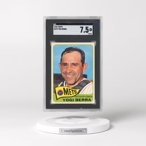 1965 Topps #470 Yogi Berra (SGC 7.5 NM+)