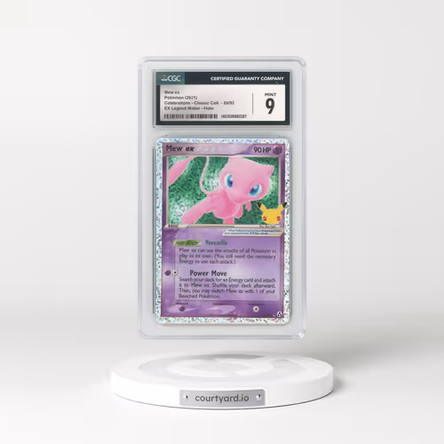 2021 Celebrations #88 Mew EX - Holo (CGC 9 MINT)