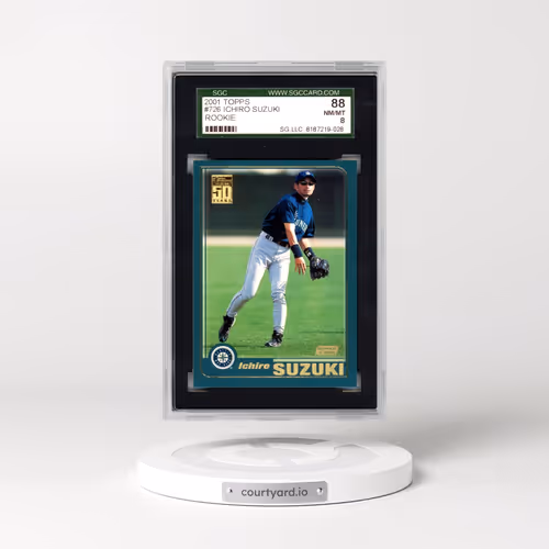 2001 Topps #726 Ichiro Suzuki (SGC 8 NM-MT)