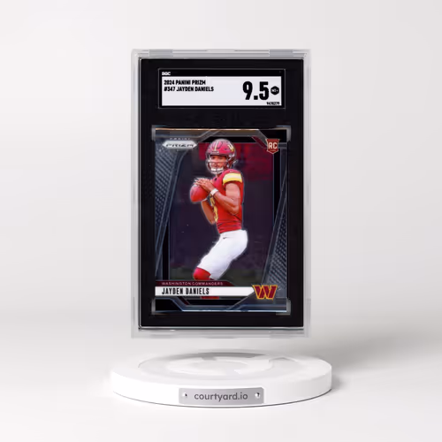2024 Panini Prizm #347 Jayden Daniels (SGC 9.5 MINT+)