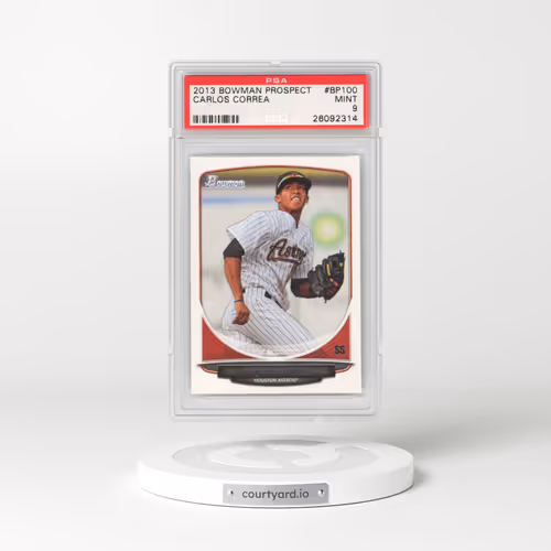 2013 Bowman Prospect #BP100 Carlos Correa (PSA 9 MINT)
