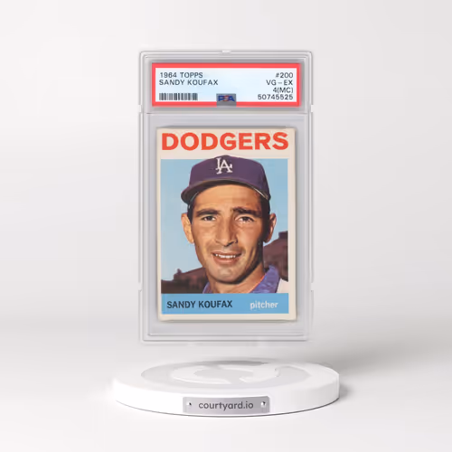 1964 Topps #200 Sandy Koufax (PSA 4 VG-EX)
