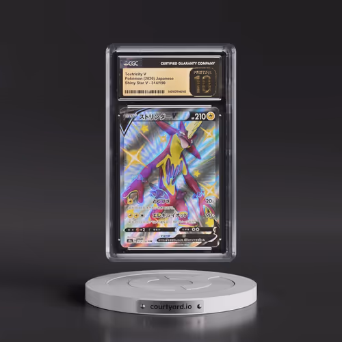 2020 Shiny Star V #314/190 Toxtricity V - Shiny Super Rare Holo (CGC 10 PRISTINE)