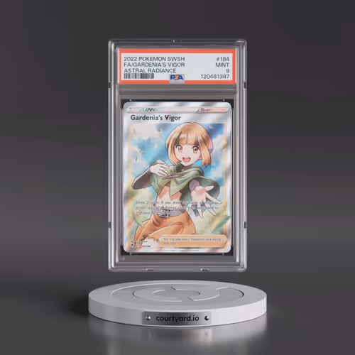 2022 Pokémon Sword & Shield Astral Radiance #184 Gardenia's Vigor - Full Art (PSA 9 MINT)