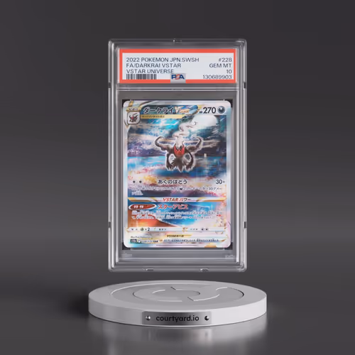 2022 Pokémon Sword & Shield Vstar Universe #228 Darkrai Vstar - Full Art (PSA 10 GEM MINT)
