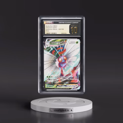 2020 Darkness Ablaze #002/189 Butterfree VMAX - Holo (CGC 10 PRISTINE)