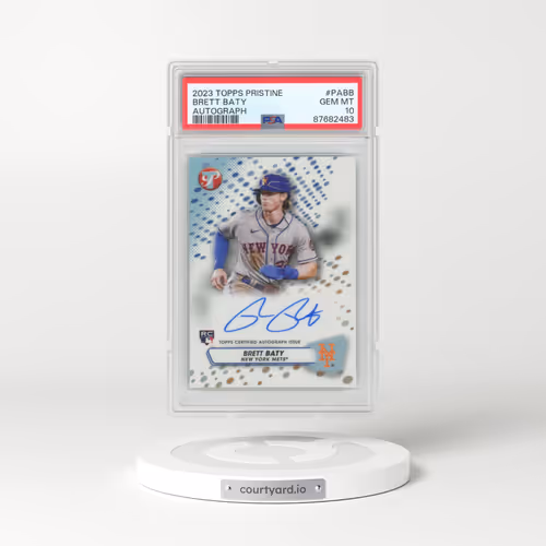 2023 Topps Pristine Pristine Autograph #PABB Brett Baty (PSA 10 GEM MINT)