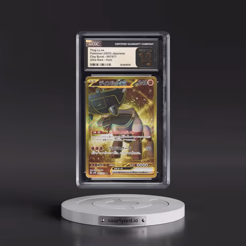 2023 Clay Burst #097/071 Ting-Lu ex - Ultra Rare Holo (CGC 10 PRISTINE)