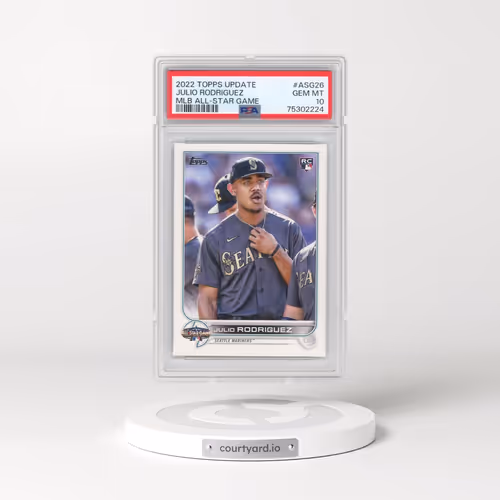 2022 Topps Update MLB All-Star Game #ASG26 Julio Rodriguez (PSA 10 GEM MINT)