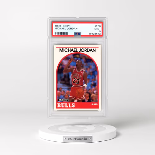 1989 Hoops #200 Michael Jordan (PSA 9 MINT)