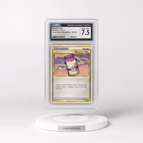 2010 HeartGold & SoulSilver #94/123 Moomoo Milk (CGC 7.5 NM+)