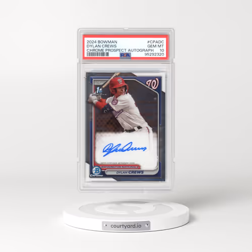 2024 Bowman Chrome Prospect Autographs #CPADC Dylan Crews (PSA 10 GEM MINT)