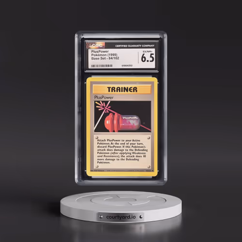 1999 Base Set #84/102 PlusPower (CGC 6.5 EX-NM+)