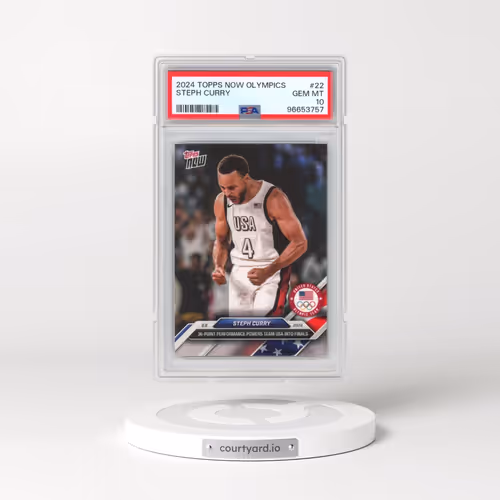 2024 Topps Now Olympic Games #22 Steph Curry (PSA 10 GEM MINT)