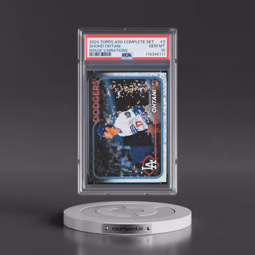 2024 Topps All-Star Game Complete Set Image Variations #2 Shohei Ohtani (PSA 10 GEM MINT)