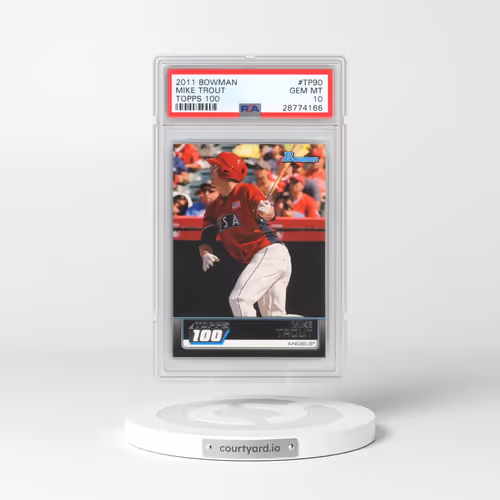 2011 Bowman Topps 100 #TP90 Mike Trout (PSA 10 GEM MINT)
