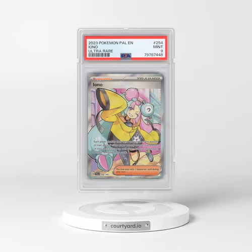 2023 Pokémon Pal EN-Paldea Evolved #254 Iono - Ultra Rare (PSA 9 MINT)