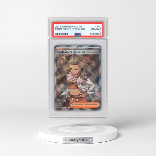 2023 Pokémon Svi EN-Scarlet & Violet #240 Professor's Research - Ultra Rare (PSA 10 GEM MINT)