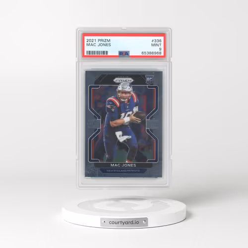 2021 Panini Prizm #336 Mac Jones (PSA 9 MINT)