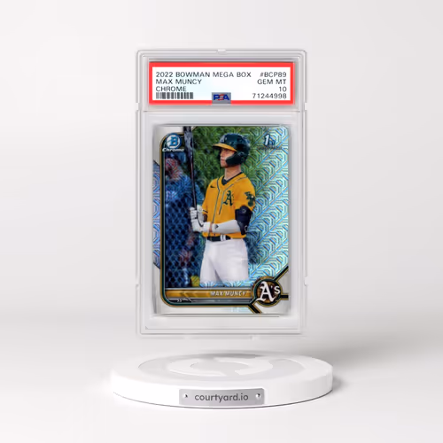 2022 Bowman Mega Box Chrome #89 Max Muncy (PSA 10 GEM MINT)