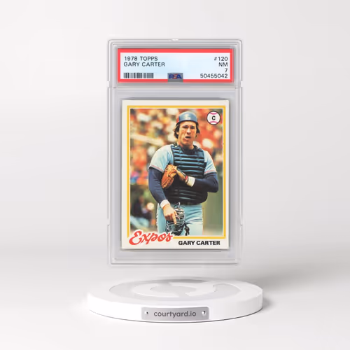 1978 Topps #120 Gary Carter (PSA 7 NM)