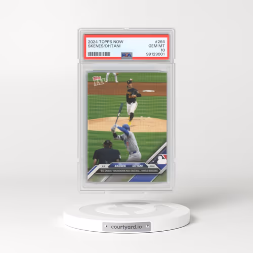 2024 Topps Now #264 Paul Skenes/Shohei Ohtani (PSA 10 GEM MINT)