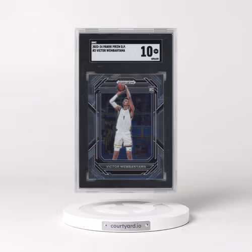 2023 Panini Prizm Draft Picks #2 Victor Wembanyama (SGC 10 GEM MINT)