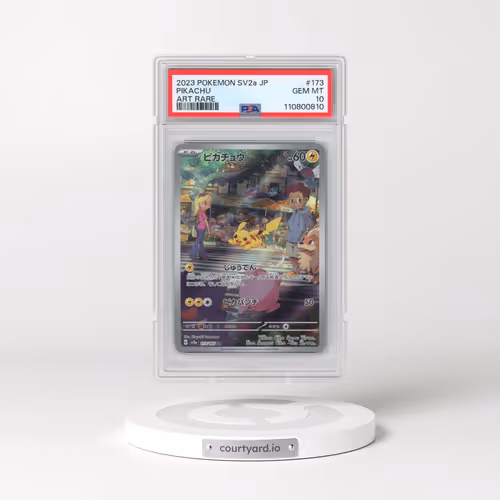 2023 Pokémon Sv2a-Pokemon 151 #173 Pikachu - Art Rare (PSA 10 GEM MINT)
