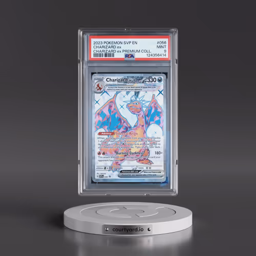 2023 Pokémon Svp EN-SV Black Star Promo #056 Charizard EX - Holo Charizard EX Premium Collection (PS