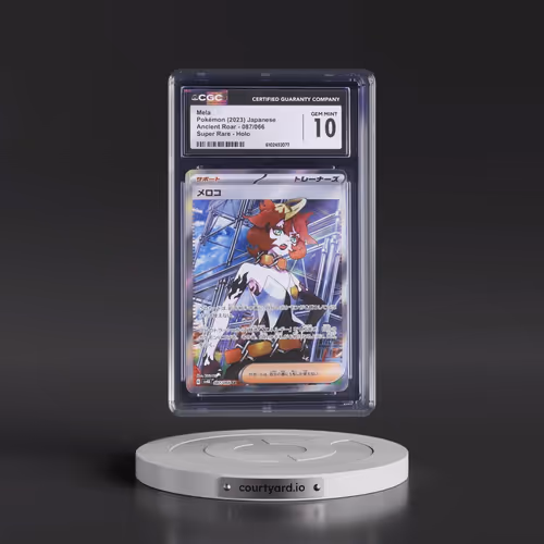 2023 Pokémon Sv4k-Ancient Roar #087 Mela - Super Rare (CGC 10 GEM MINT)