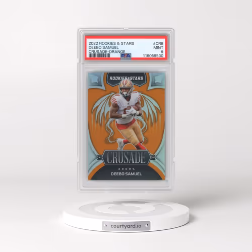 2022 Panini Rookies & Stars Crusade #CR8 Deebo Samuel - Orange (PSA 9 MINT)