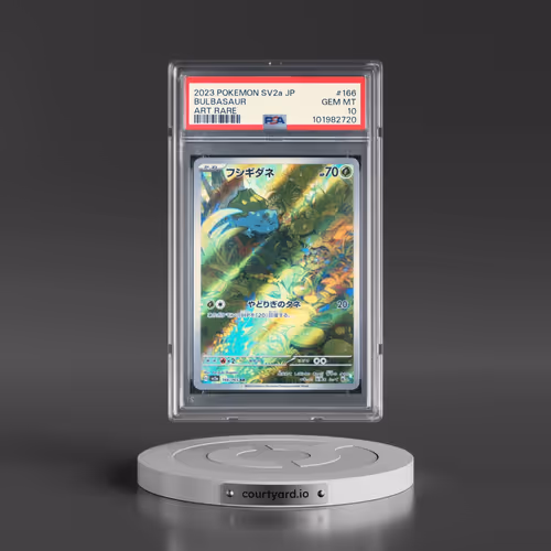 2023 Pokémon Sv2a-Pokemon 151 #166 Bulbasaur - Art Rare (PSA 10 GEM MINT)